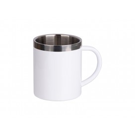 10oz/300ml Stainless Steel Mug(White)(10/pack)